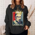 ヴィンテージ・ノトーリアス Rbg-ルース・ベイダー・ギンズバーグ・コート スウェットシャツ 彼女への贈り物