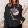 桜 Cherry Blossomsakura 長袖tシャツ スウェットシャツ 彼女への贈り物