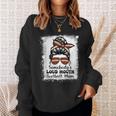 誰かのラウド・マウス・フットボール・マム・チアー・フットボール選手 スウェットシャツ 彼女への贈り物