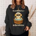 面白いtシャツ シーズー 犬 わんこ メンズ かわいい おもしろ 面白い 服 ネタ 私は頑張らない スウェットシャツ 彼女への贈り物