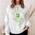 St Patrick Day セント・パトリックス・デー コスチューム ビール アイリッシュ Drinking Team スウェットシャツ 彼女への贈り物