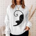 フィボナッチキャット 黄金比プリント スウェットシャツ 彼女への贈り物