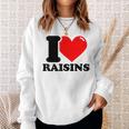 レーズンが大好き スウェットシャツ 彼女への贈り物