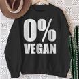 0 ビーガンゼロ パーセントビーガンカーニボア スウェットシャツ 年配の女性への贈り物