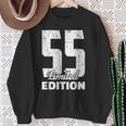 55歳の誕生日 限定版 記念日 ヴィンテージ 55歳 スウェットシャツ 年配の女性への贈り物