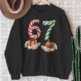 6 7 Meme 67 Christmas Pajamas Holiday Gen Alpha Slang Sweatshirt Gifts for Old Women