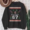 67 Santa Ugly Christmas Six Seven Sweatshirt Gifts for Old Women
