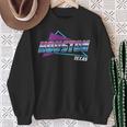 80S Houston 80年代ヒューストン 長袖tシャツ スウェットシャツ 年配の女性への贈り物