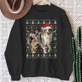 Australian Shepherd Dog Christmas Ugly Sweater Santa Xmas Sweatshirt Gifts for Old Women Australian Shepherd Dog Christmas Ugly Sweater Santa Xmas Sweatshirt Gifts for Old Women