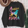 Australian Shepherd Mama Colorful Australian Shepherd Mom Sweatshirt Unisex Gifts for Old Women