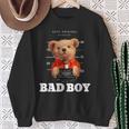 Bad Boy Teddy Bear Graphic tyle Fun スウェットシャツ 年配の女性への贈り物