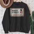 Bakertreet W1 London England Old Rustedstreet サインtシャツ スウェットシャツ 年配の女性への贈り物