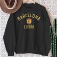 Barcelonapain スペイン、バルセロナ 長袖tシャツ スウェットシャツ 年配の女性への贈り物