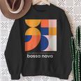 Bossa Nova ブラジル ジャズミュージック ヴィンテージモダンデザインtシャツ スウェットシャツ 年配の女性への贈り物