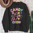 Candy Land Candy Crew Sweetie Candy Squad Cool Christmas Sweatshirt Gifts for Old Women