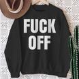 Fack Off – デザイン – Fuck Off スウェットシャツ 年配の女性への贈り物
