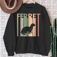 Ferret フェレット スウェットシャツ 年配の女性への贈り物