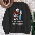 Reddy Kilowatt Electric Avenue 80年代ブームボックス ビンテージ スウェットシャツ 年配の女性への贈り物