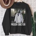 Tuff Pigeon Doctor 2026 New Brainrot Meme Kid Aiジョーク スウェットシャツ 年配の女性への贈り物