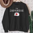 I'm Japanese Proud That I'm From Japan お土産 日本国旗 スウェットシャツ 年配の女性への贈り物