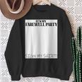 It's My Farewell Partyign My For Goodbye Parting スウェットシャツ 年配の女性への贈り物
