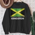 Kingston Jamaica Flag Jersey スウェットシャツ 年配の女性への贈り物