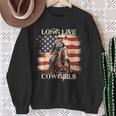 Long Live Howdy Rodeo ウエスタンカントリー サザンカウガール スウェットシャツ 年配の女性への贈り物