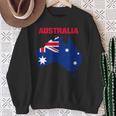 I Love Australia Enjoy Wear Australia Flag Graphic Cool スウェットシャツ 年配の女性への贈り物