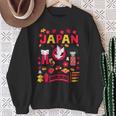 I Love Japan Folklore Nature & Culture Japan Graphic スウェットシャツ 年配の女性への贈り物