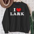 I Love Lark 私は愛する Lark スウェットシャツ 年配の女性への贈り物