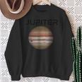 Nerdy Jupiter 天文学 科学惑星 太陽系 事実 B スウェットシャツ 年配の女性への贈り物