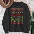 Nurses Supervisor I'm On The Nice List Ugly Christmas Sweatshirt Gifts for Old Women