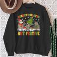 Overstimulated But Festive Opossum Ugly Sweater Christmas Sweatshirt Gifts for Old Women