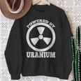 Powered By Uranium 原子力エンジニア スウェットシャツ 年配の女性への贈り物