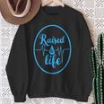 Raised To Life キリスト教徒ウォーター洗礼のギフトtシャツ スウェットシャツ 年配の女性への贈り物