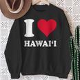 Red Heart I Love Hawai'i スウェットシャツ 年配の女性への贈り物