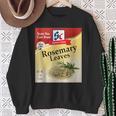 Rosemary Leaves Condiment Spice Halloween Costumes Group Tank Top Sweatshirt Unisex Gifts for Old Women