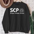 Scpファンデーション-Scp-セキュア・コンテインプロテクト スウェットシャツ 年配の女性への贈り物
