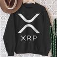 Xrp リップルアルトコイン暗号通貨支払いプロトコル通貨 スウェットシャツ 年配の女性への贈り物