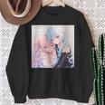 アニメ少女 姉オタク 長袖tシャツ スウェットシャツ 年配の女性への贈り物