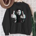 キム・ジョンアン Flipping The Bird 長袖tシャツ スウェットシャツ 年配の女性への贈り物