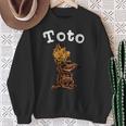 ビンテージtoto The Dog シャツアート -Toto Oz 魔法使い Toto 長袖tシャツ スウェットシャツ 年配の女性への贈り物