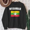 ミャンマー スウェットシャツ 年配の女性への贈り物