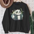 リラックス竹林ぽっちゃりパンダ美学 スウェットシャツ 年配の女性への贈り物
