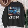 レトロ Jdm 日本ドリフトレース チューニングカー 東京スカイライン ギフト 長袖tシャツ スウェットシャツ 年配の女性への贈り物