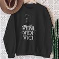 ローマ兵士 ヘルメット ガレア・ヴェニ・ヴィディ・ヴィチ 古代ローマ スウェットシャツ 年配の女性への贈り物
