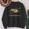 ヴィンテージ第二次世界大戦ドイツ対戦車ヤークトパンターsdKfz。 173 長袖tシャツ スウェットシャツ 年配の女性への贈り物