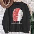 寿司 ハグ 甘い 和食 まぐろ にぎり スウェットシャツ 年配の女性への贈り物