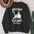 屋内 サイクリング スピンバイク 有酸素運動 ジム ワークアウト 面白い スピン クラス スウェットシャツ 年配の女性への贈り物