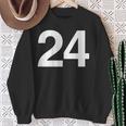 背番号24 番号付きシャツ番号 スウェットシャツ 年配の女性への贈り物